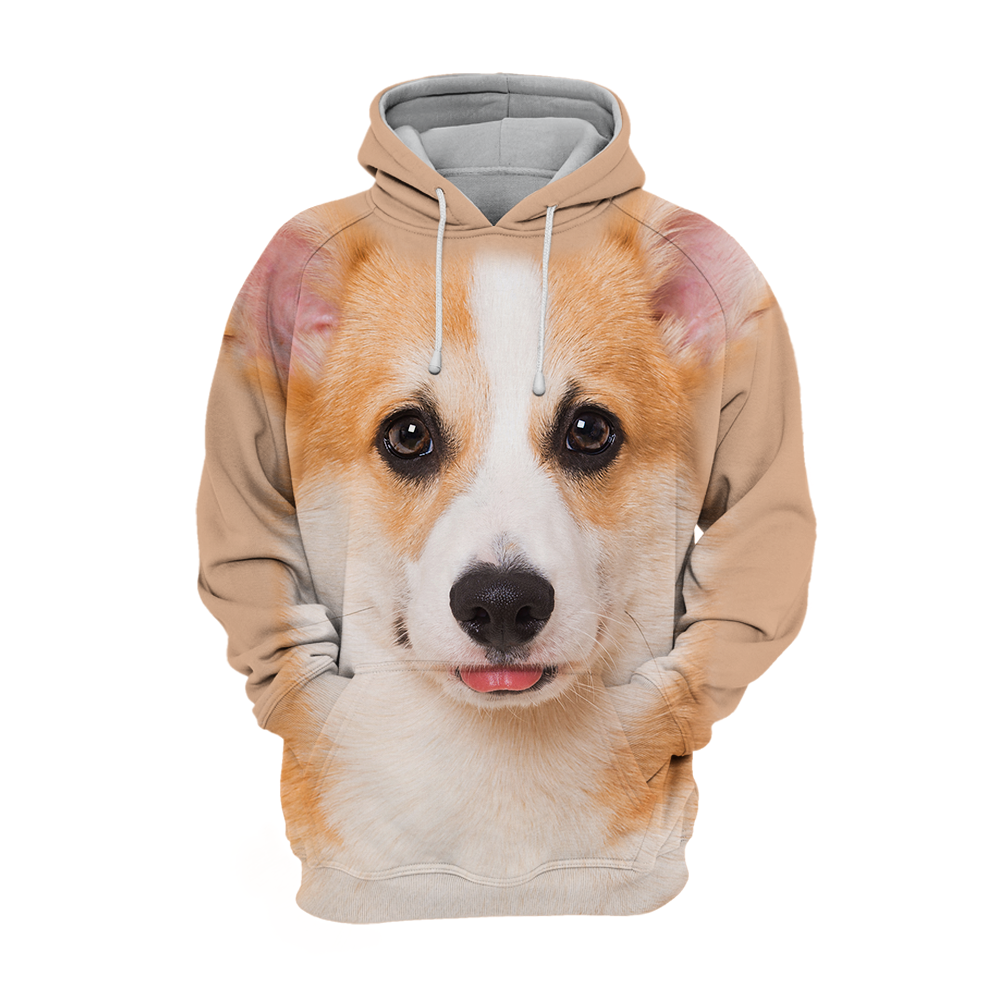 Unisex 3D Graphic Hoodies Animals Dogs Welsh Corgi Dog