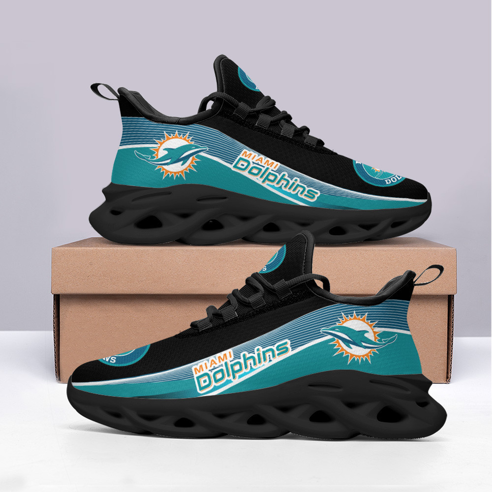 Miami Dolphins Yezy Running Sneakers Bg569