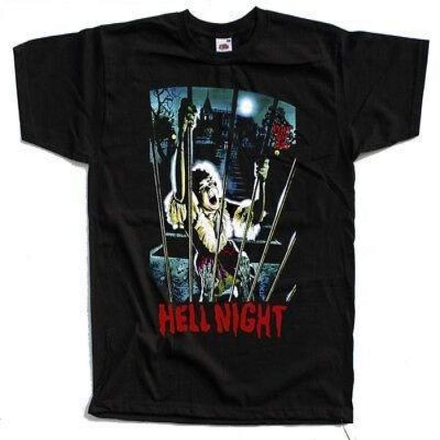 Hell Night, Tom Desimone, Movie Poster 1981, T-shirt