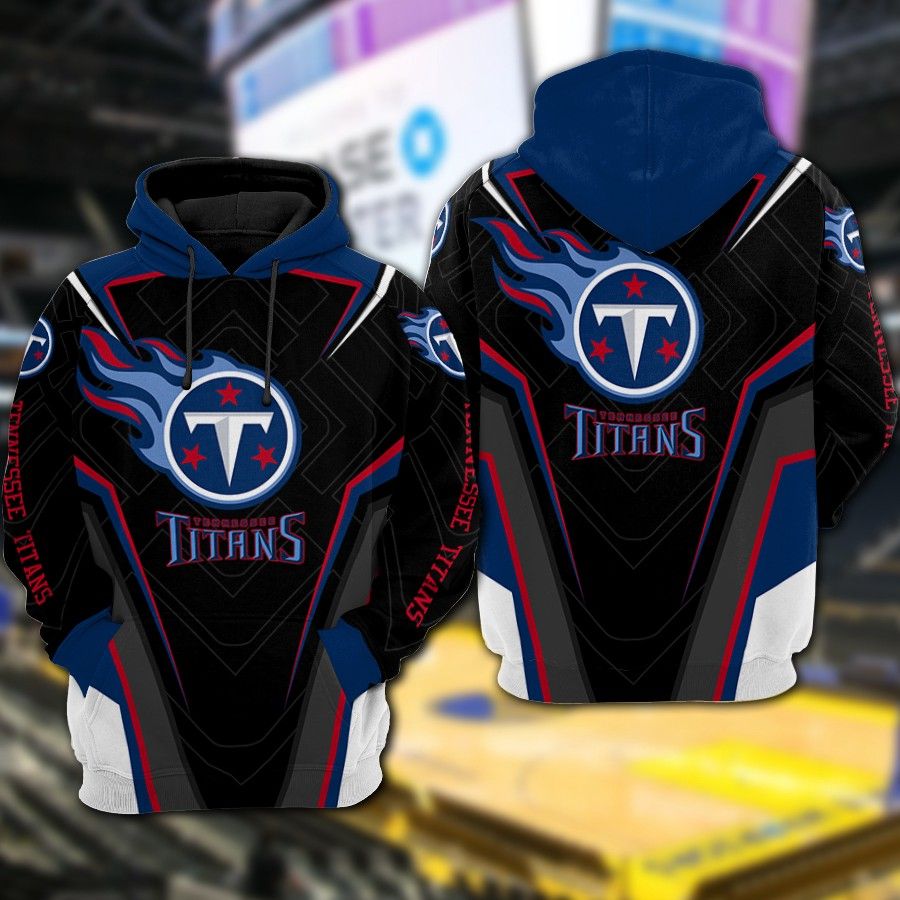 Tennessee Titans 3D Hoodie Sweatshirt For Fans Men Women All Over Printed Hoodie