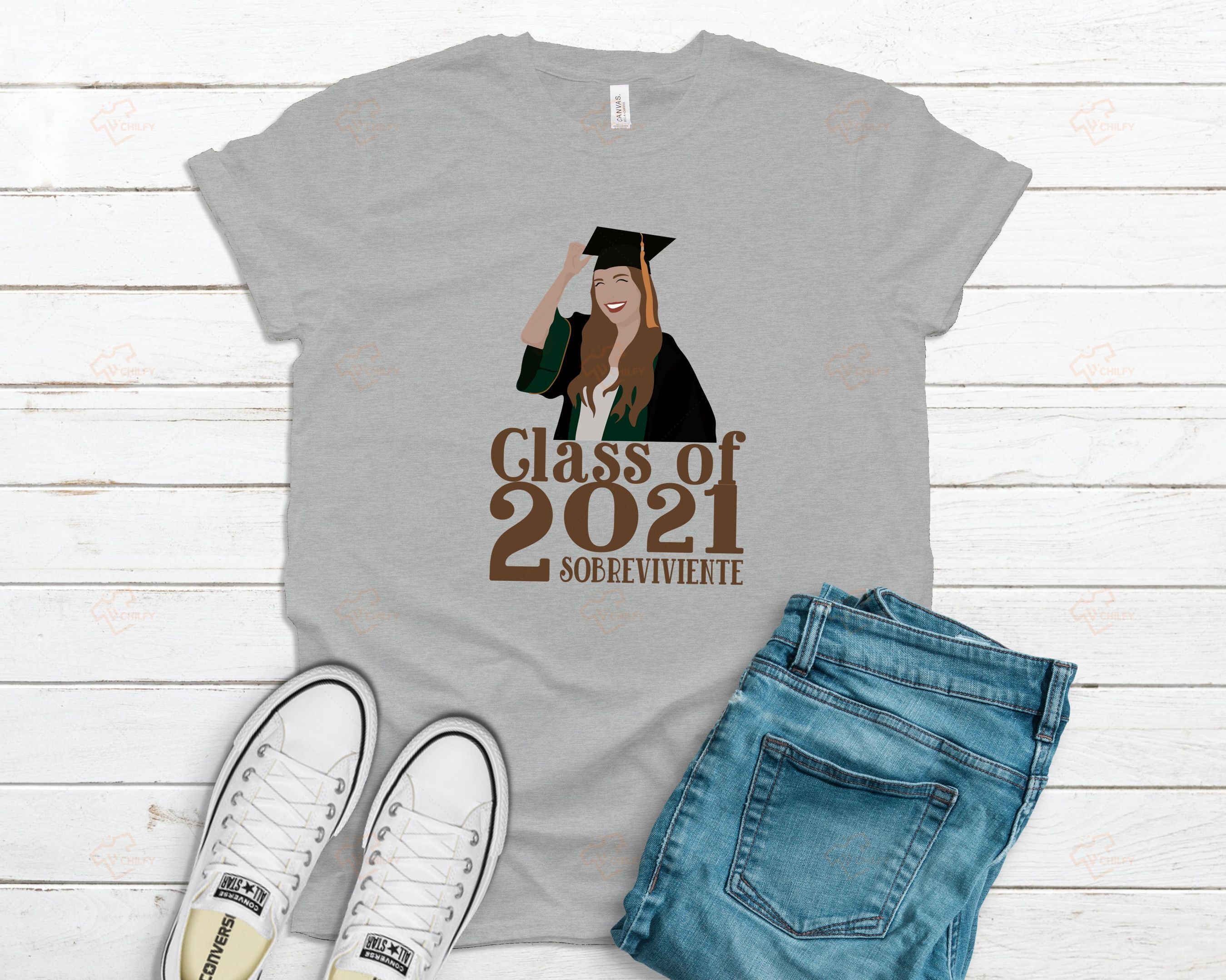 Class Of 2021 Shirt, Educated Chingona Shirt, Chingon Shirt, Latin Graduation