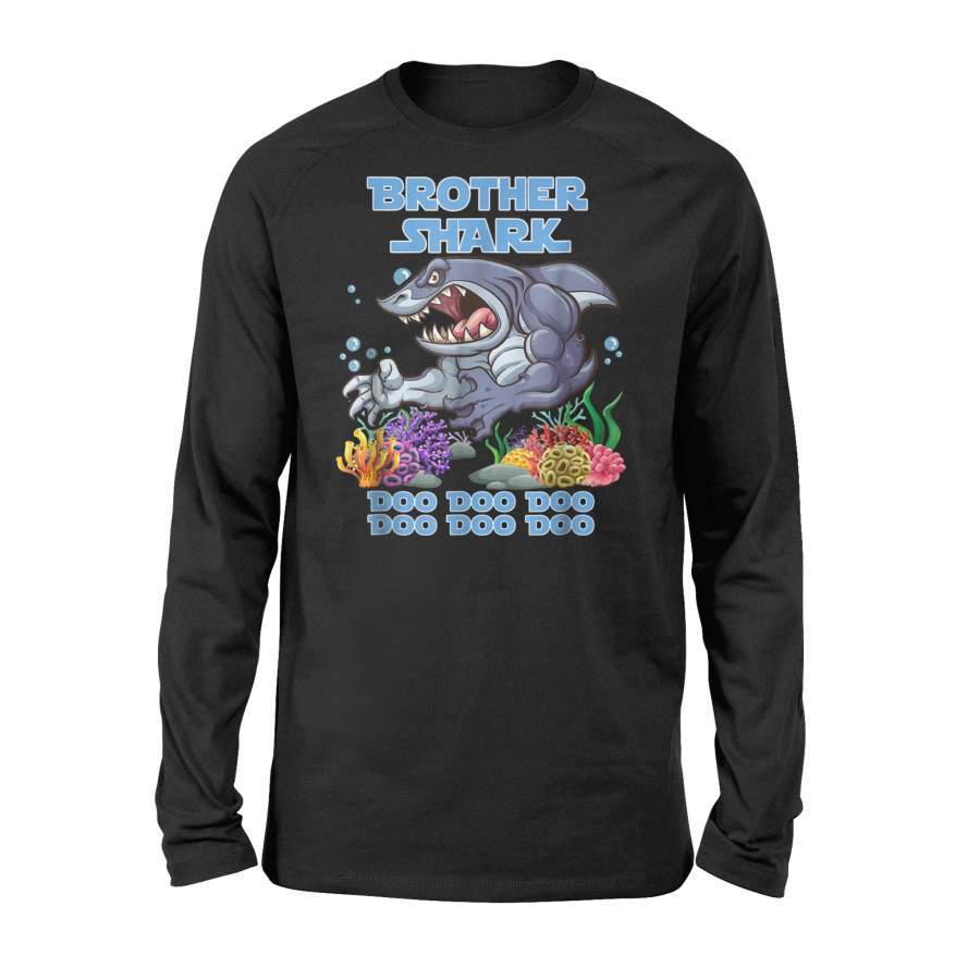 Brother Shark Do Funny Halloween Cute Idea Halloween Long Sleeve T shirt