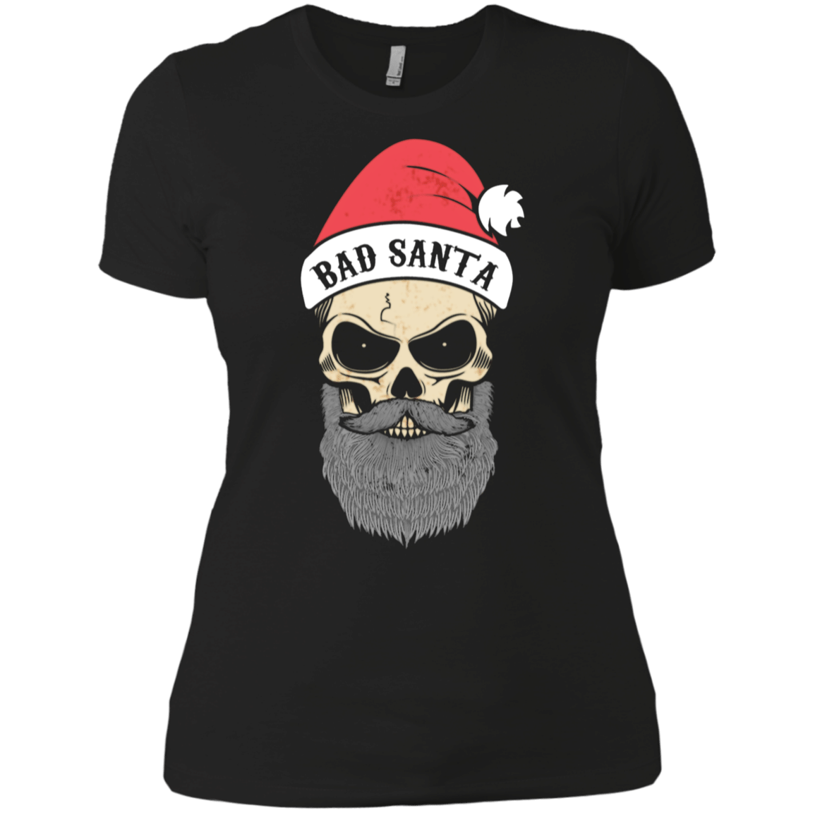 Check out this awesome Bad Santa Christmas – Wicked Biker Santa Ladies’ Boyfriend Shirt