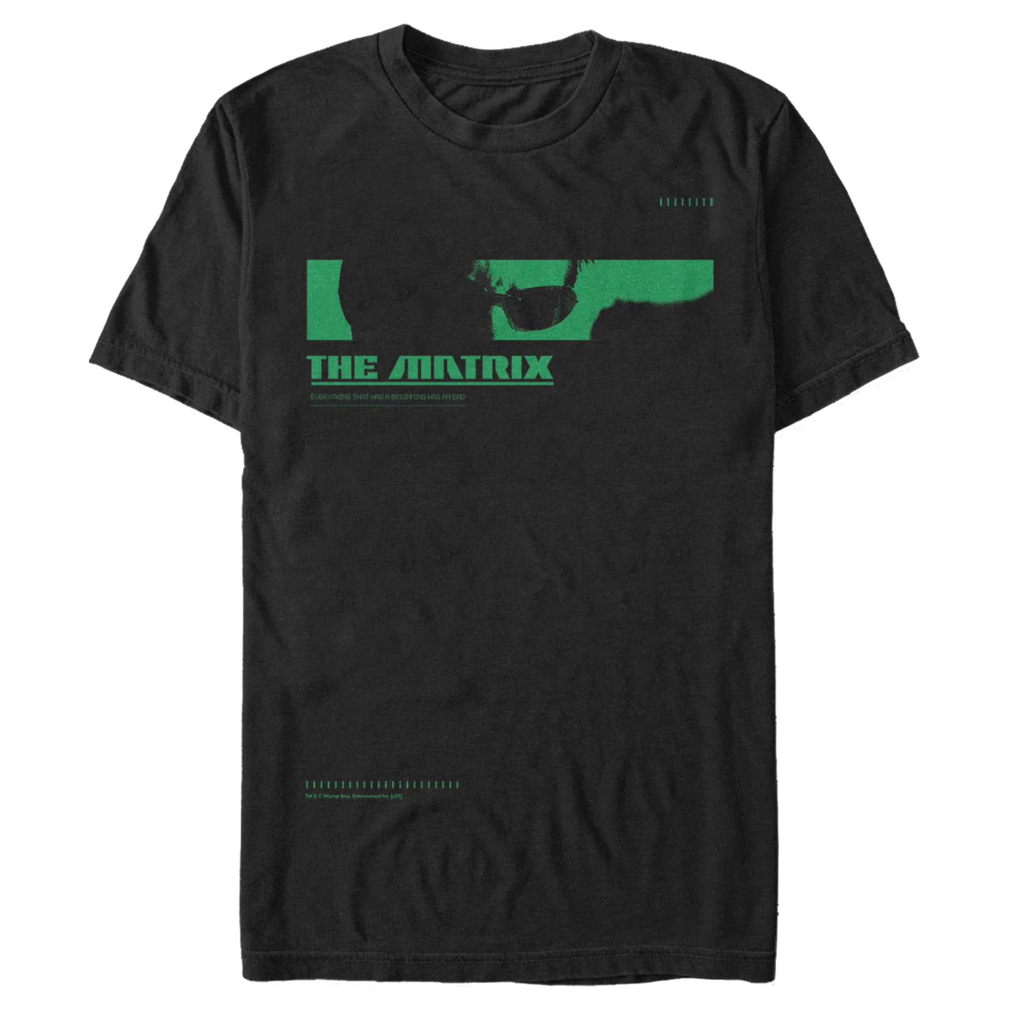 The Matrix Men’S Neo Close Shot  T-Shirt