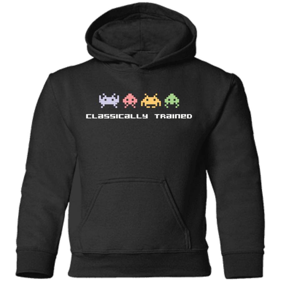 AGR Classically Trained – 80s Video Games Toddler Pullover Hoodie