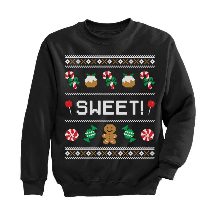 Sweet Candy Ugly Christmas Sweater Toddler/Kids Sweatshirt