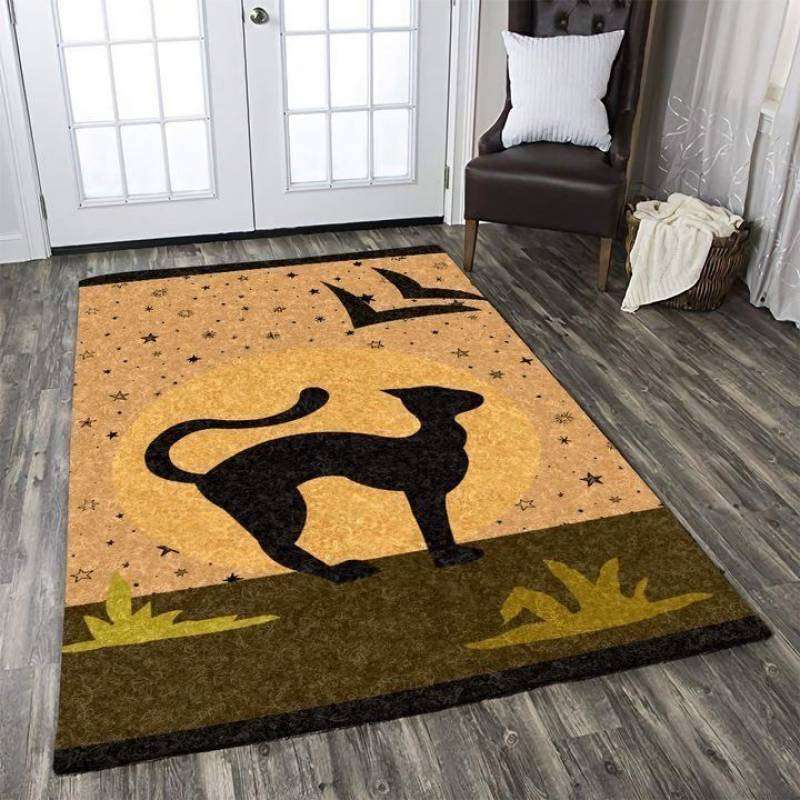 Cat Halloween HN260810R Rug