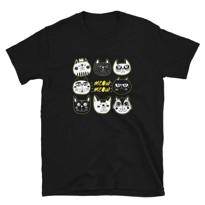 Crushtee Cute Feline Breeds Cat Mom Cat Dad Kitten Owner Meow T shirt Long Sleeve Hoodie