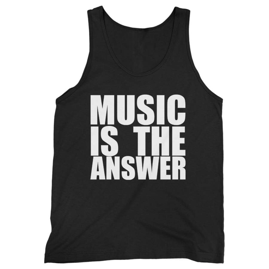 Music Is The Answer Man’s Tank Top