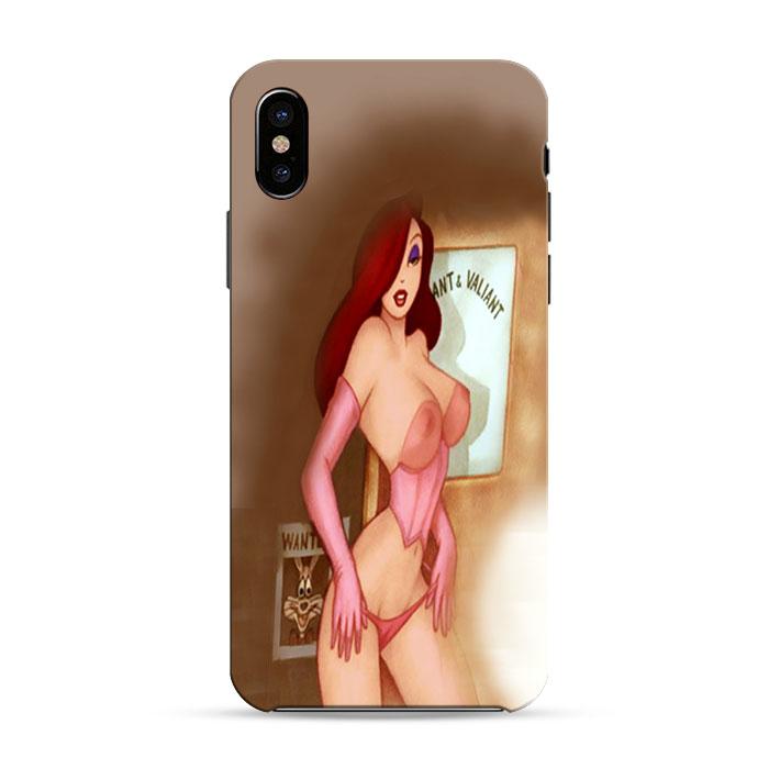 Jessica Rabbit Iphone X 3D Case | Black