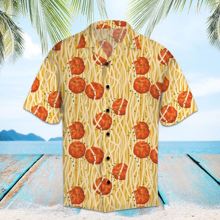 Amazing Spaghetti Hawaiian Shirt Summer Button Up For Men, Women, Couple