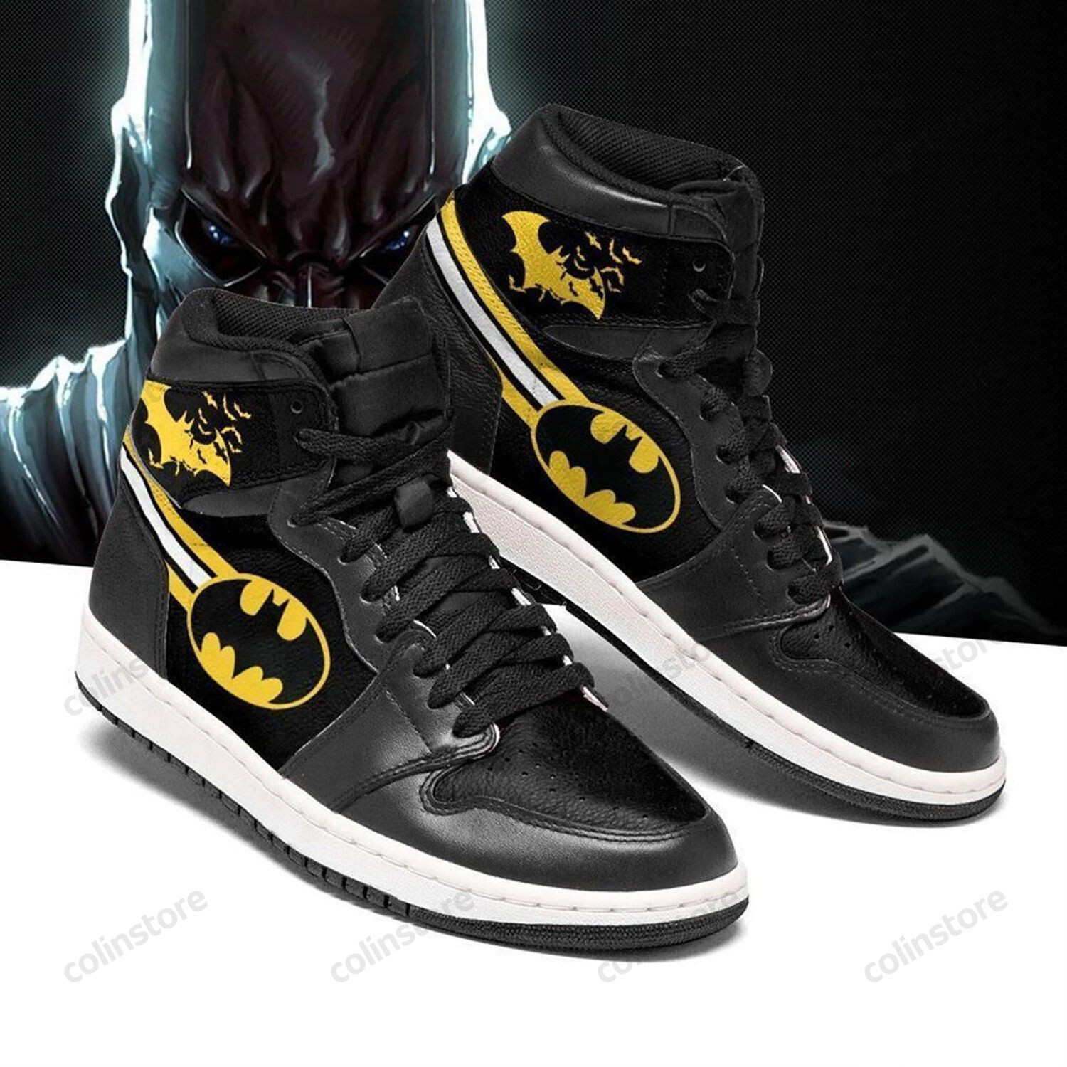 Batman 2 High Top Air Jordan Sneaker  Men And Women