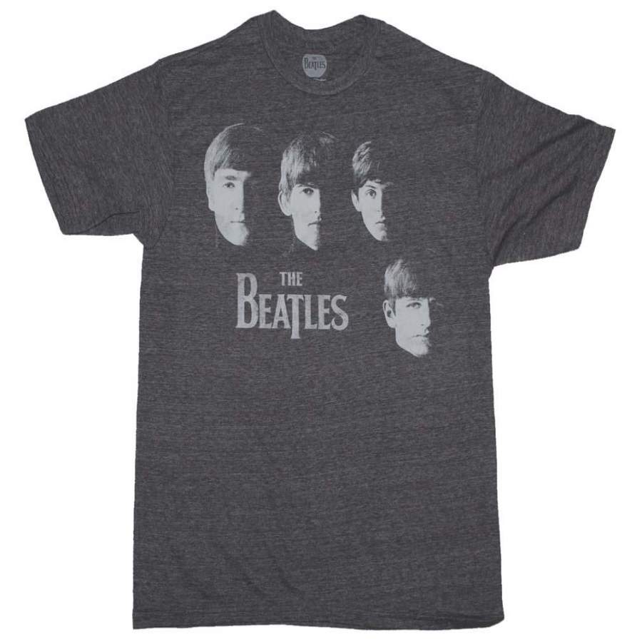 Beatles Faces Tri Blend T Shirt – Classic Shop – Trending T-Shirt ...