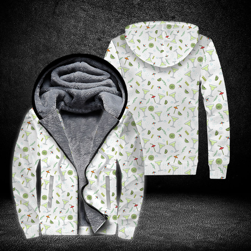 Amazing Margarita Fleece Zip Hoodie All Over Print | Unisex | Adult | Ft3232