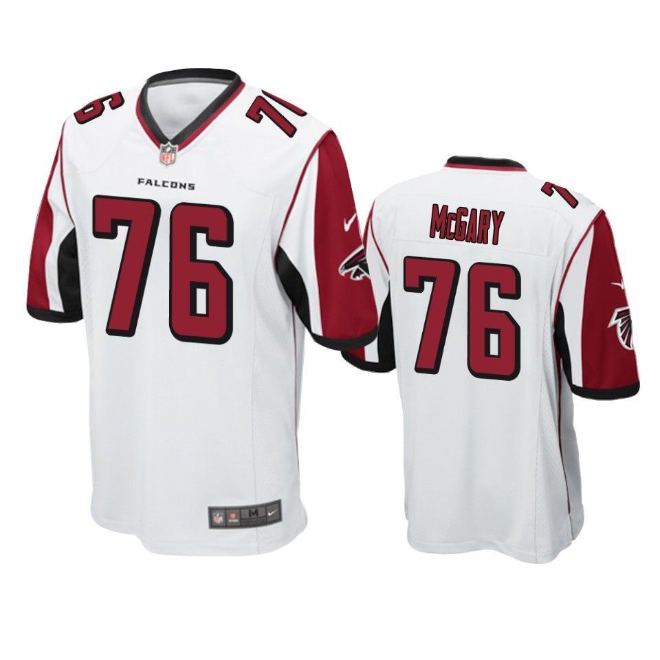 Atlanta Falcons Kaleb Mcgary 2019 NFL Draft White Game Jersey