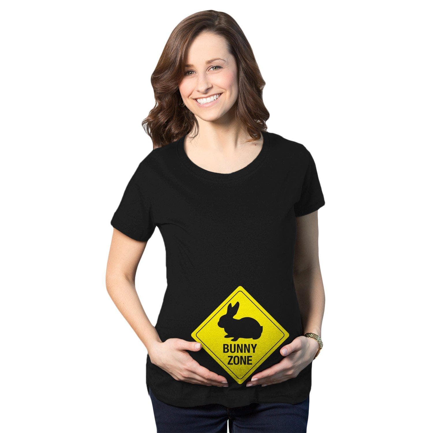 Bunny Zone Maternity Tshirt