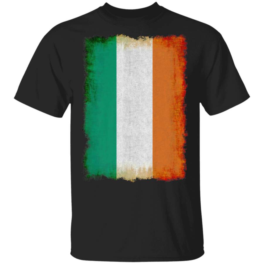 Irish Flag Design Vintage Distressed Ireland Roots Premium Shirt