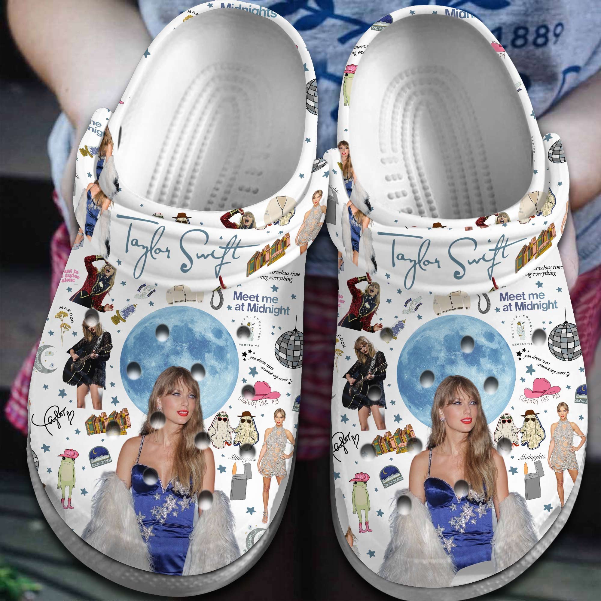 Taylor Swift Music Crocss Crocband Clogs Shoes Comfortable For Men Women And Kids I4Cxqnqo