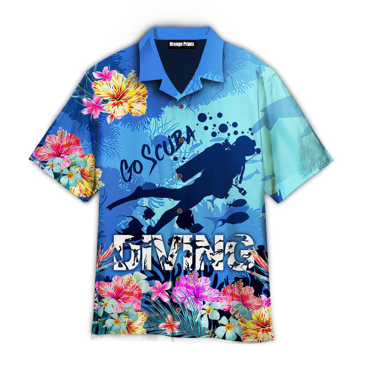 Scuba Diving Aloha Hawaii Shirts For Men Women Ha25860