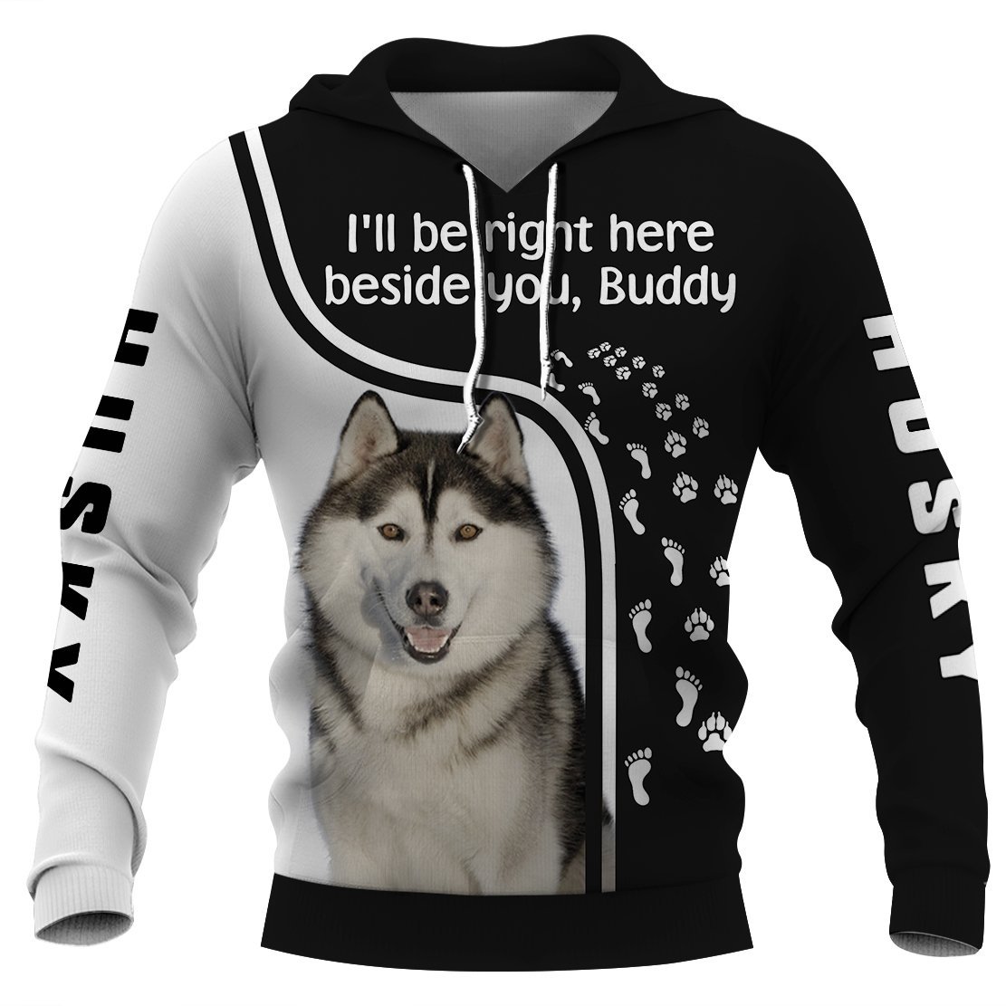 Husky Beside You  3D Full Printing
