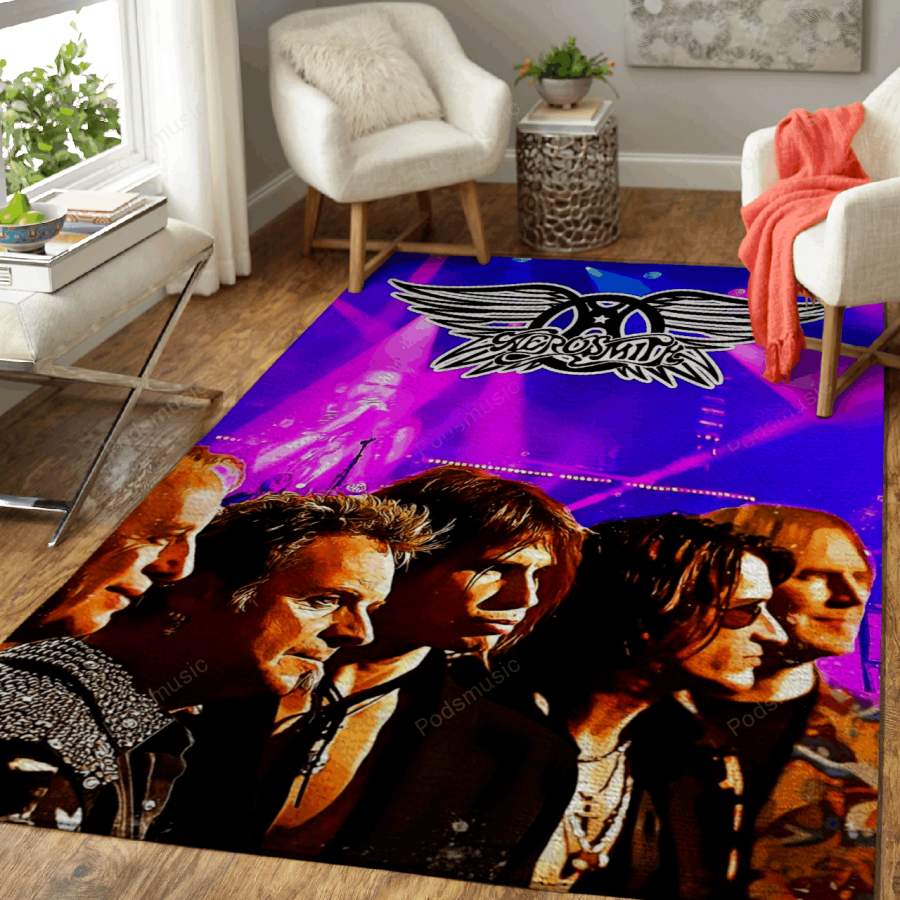 Aerosmith  – Music Art For Fans Area Rug Living Room Carpet Floor Decor