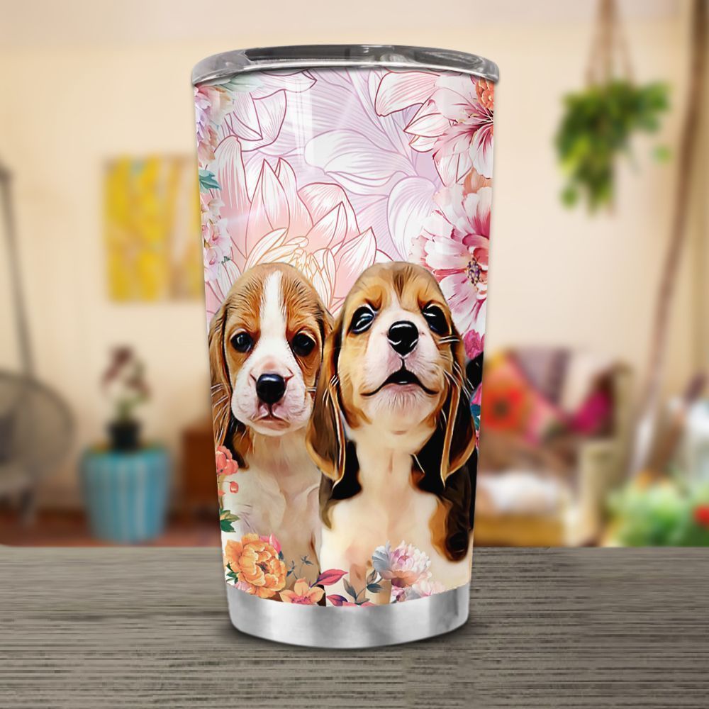 Beagle Vv1 Flower Tumbler