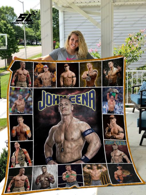 John Cena Quilt Blanket