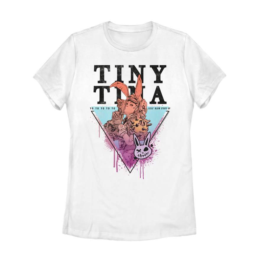 Borderlands 3 Women’s Tiny Tina Paint Drip  T Shirt