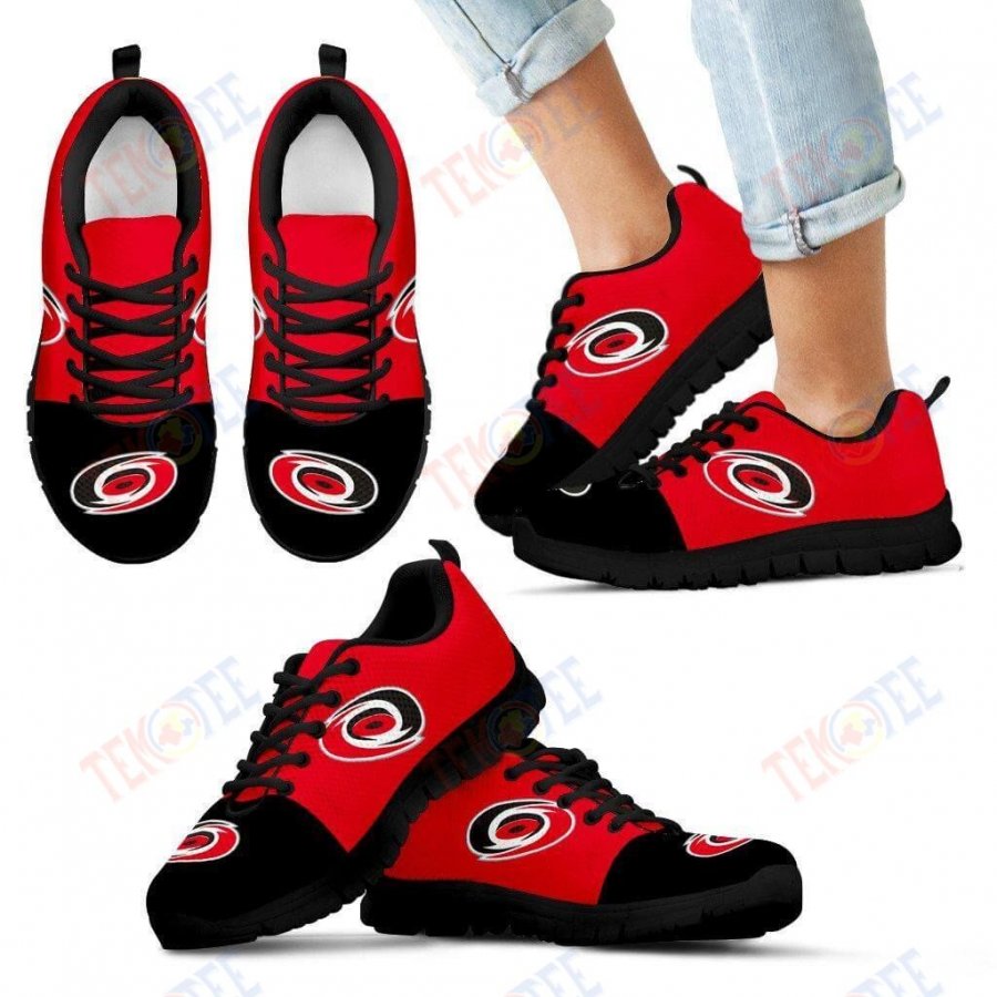 Mens Womens Carolina Hurricanes Sneaker Two Colors Aparted Sneaker Running Shoes For Men Women TDT410