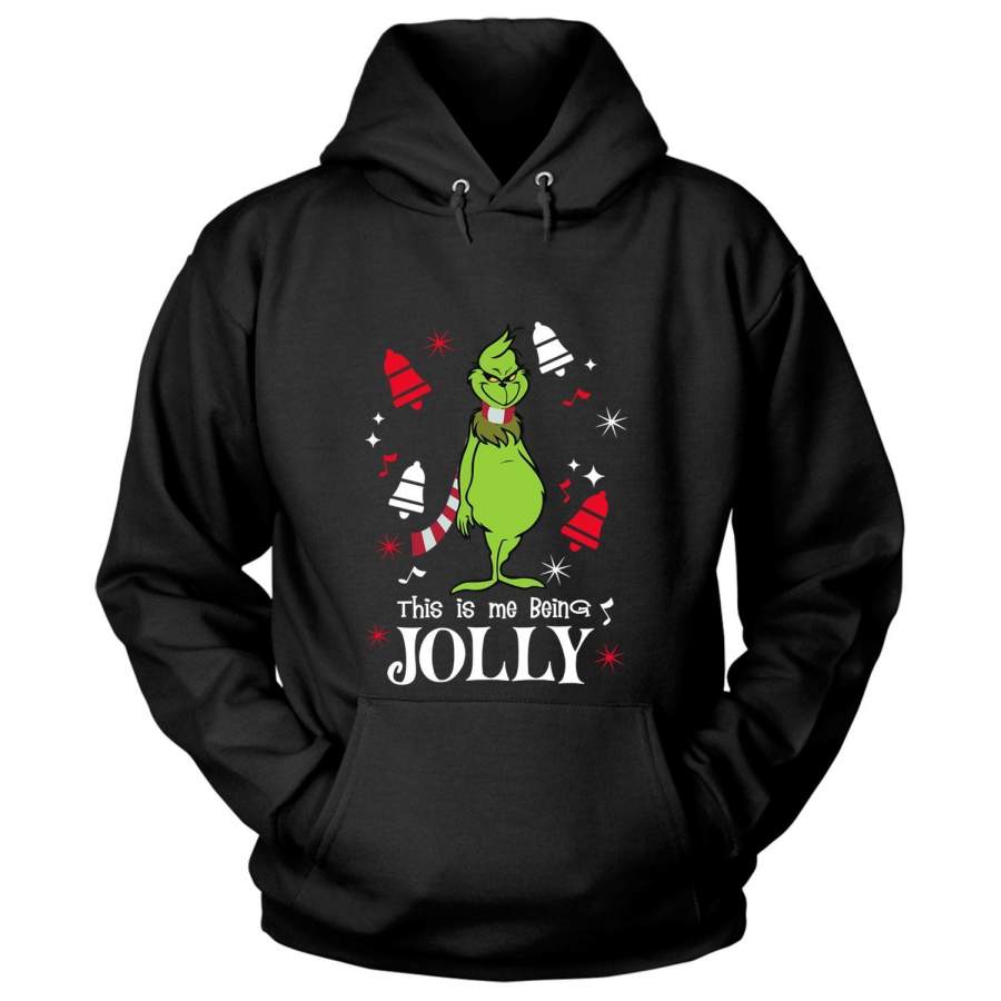 Merry Christmas T Shirt, This Is Me Being Jolly T Shirt – Hoodie