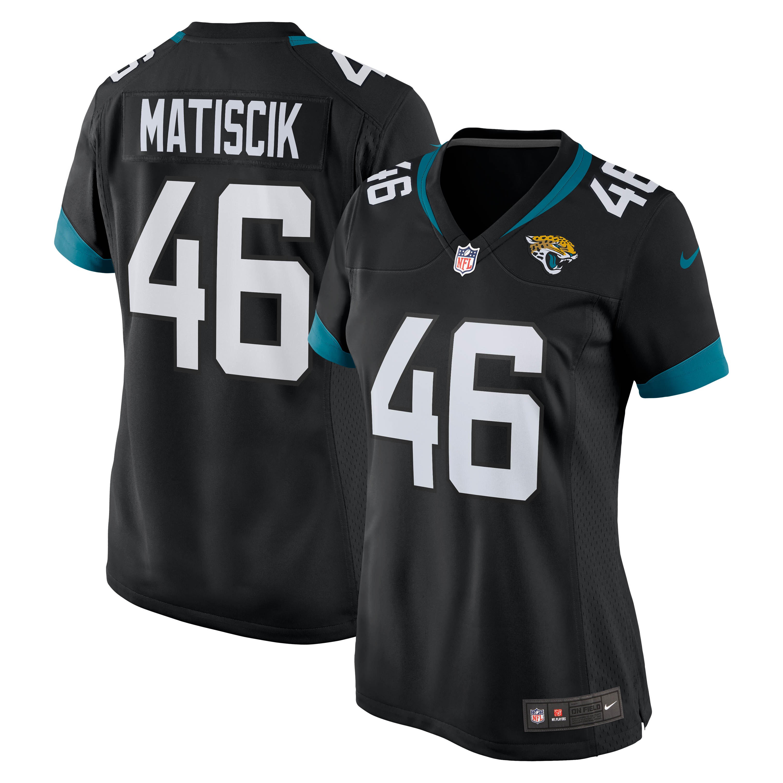 Ross Matiscik Jacksonville Jaguars Women's Game Jersey – Black