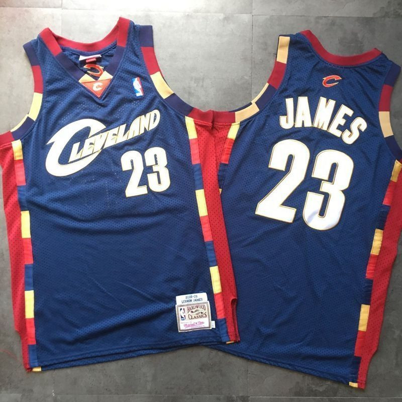 Cleveland Cavaliers Lebron James #23 NBA Classic Blue Jersey