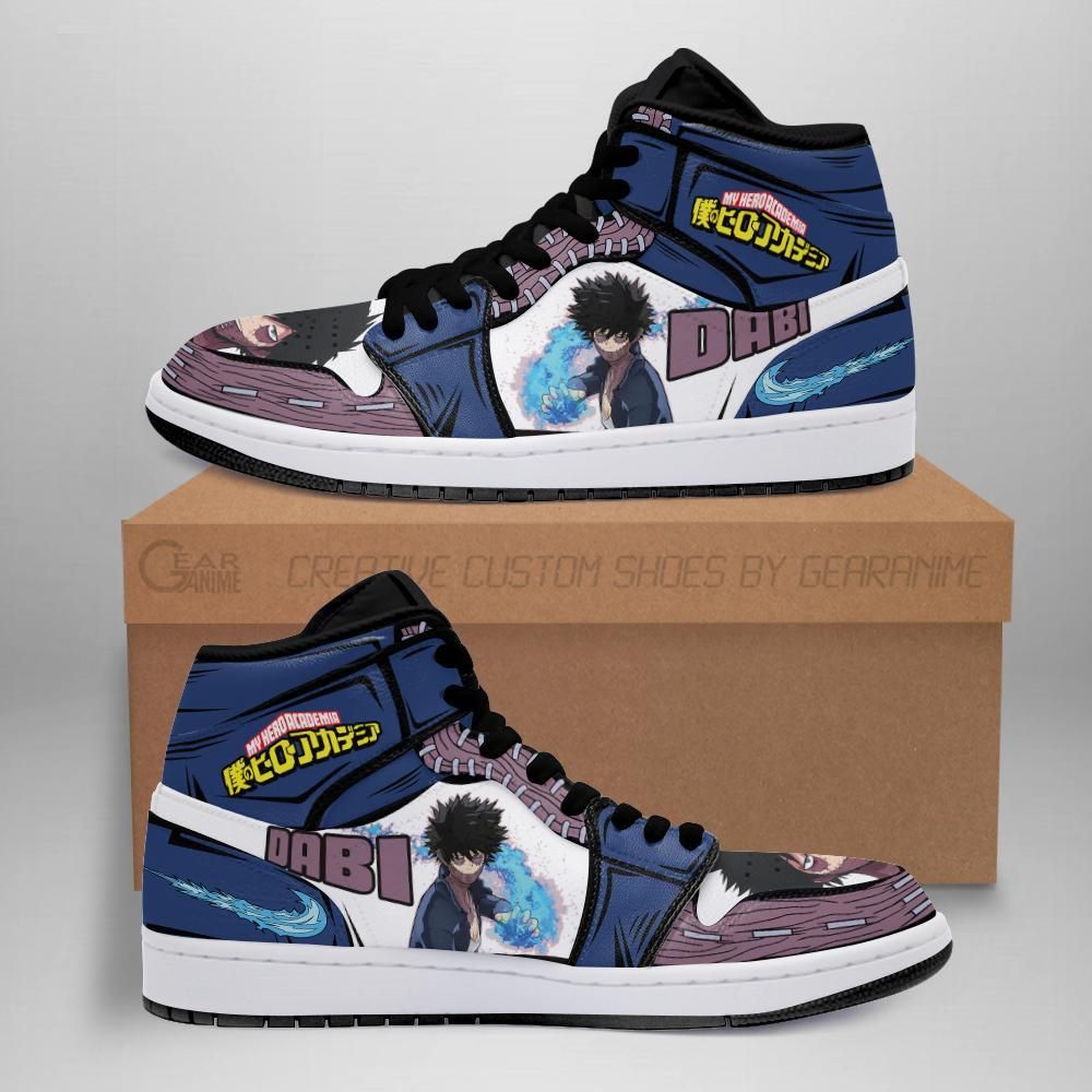 Dabi Custom My Hero Academia Anime Mn05 Air Jordan Shoes Sport Sneakers