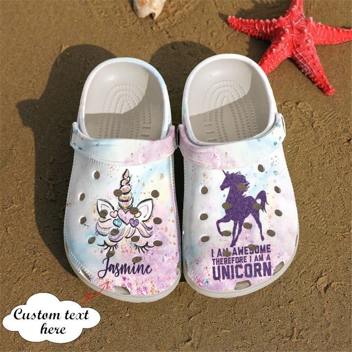 Unicorn Purple Sku 2563 Crocs Crocband Clog Comfortable For Mens Womens Classic Clog Water Shoes
