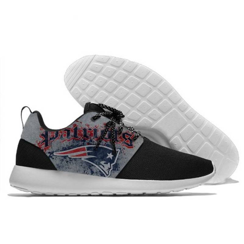 Mens And Womens New England Patriots Lightweight Sneakers, Patriots Running Shoes #2