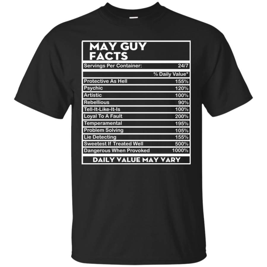 AGR May Guy Facts – Servings Per Container 24/7 Shirt, Hoodie