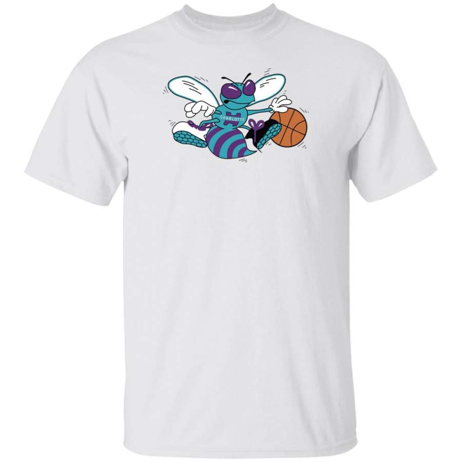 Charlotte hornets t shirt navy cotton plus size