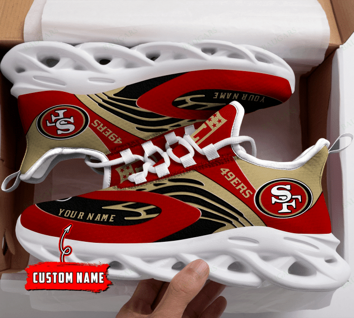 San Francisco 49Ers Yezy Running Sneakers Art 194