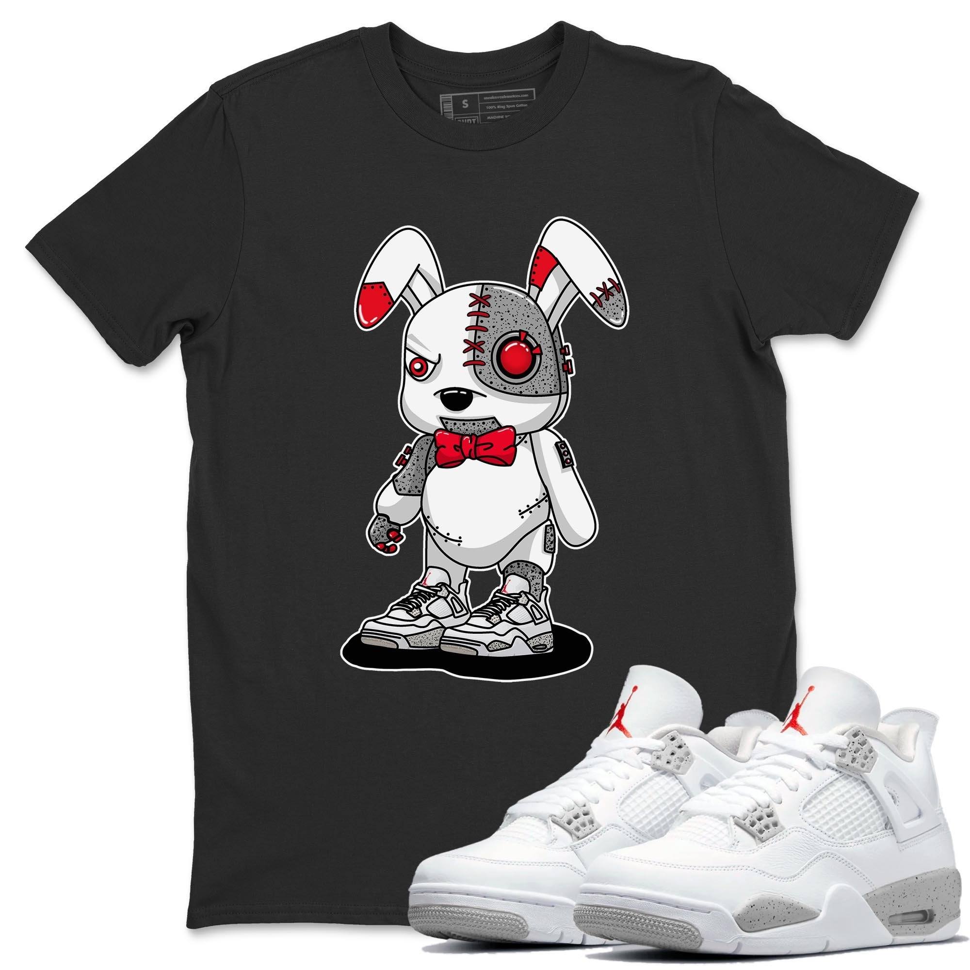 Cyborg Bunny T-Shirt – Air Jordan 4 White Oreo