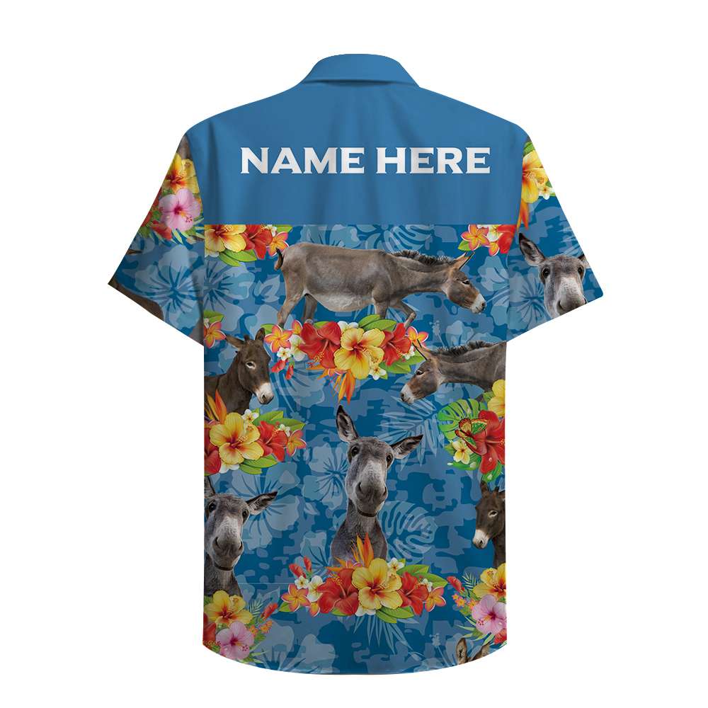 Farmer Donkey Custom Hawaiian Shirt Ha31061