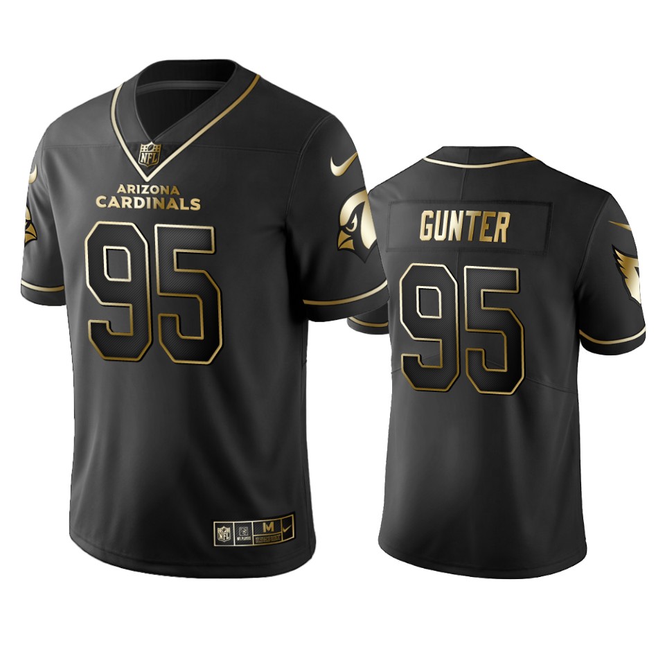 Arizona Cardinals Rodney Gunter Black Golden Edition 2019 Vapor Untouchable Limited Jersey – Mens