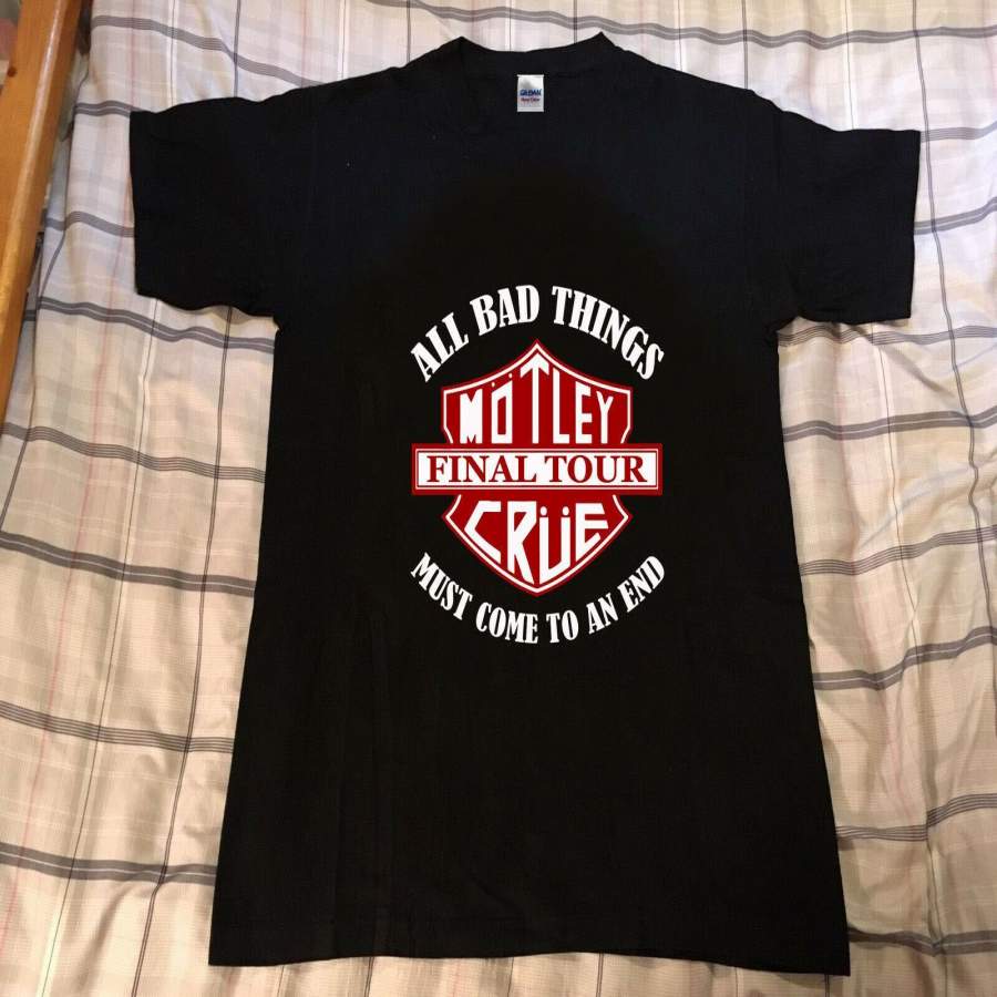 Vintage Motley Crue Final Tour Usa 2014 T-shirt