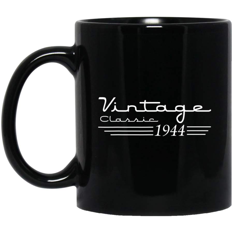 75th Birthday 75 Years Old 75th Vintage Retro 1944 Birthday Coffee Mug