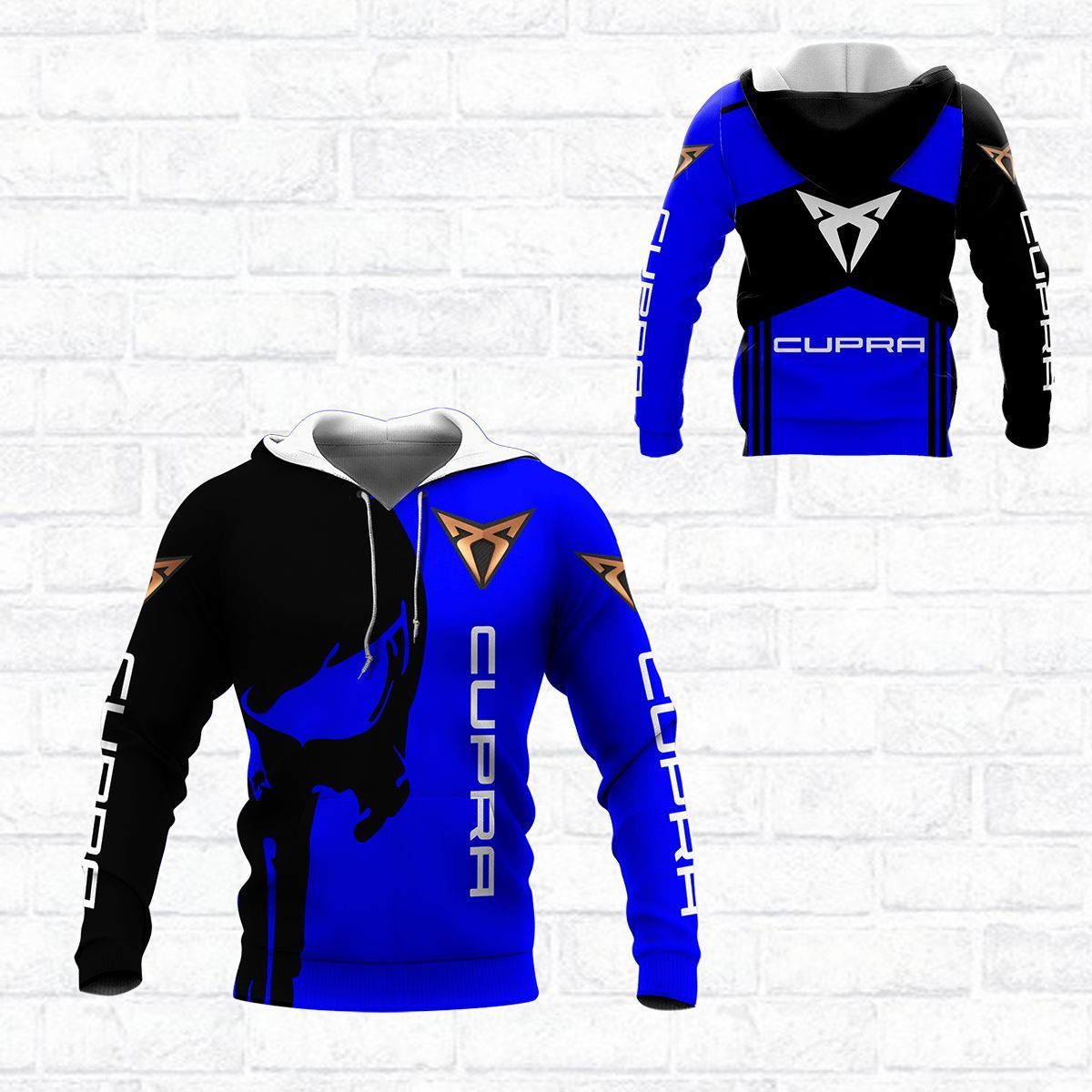3D All Over Printed Cupra TTT-HL Shirts Ver 1 (Blue)