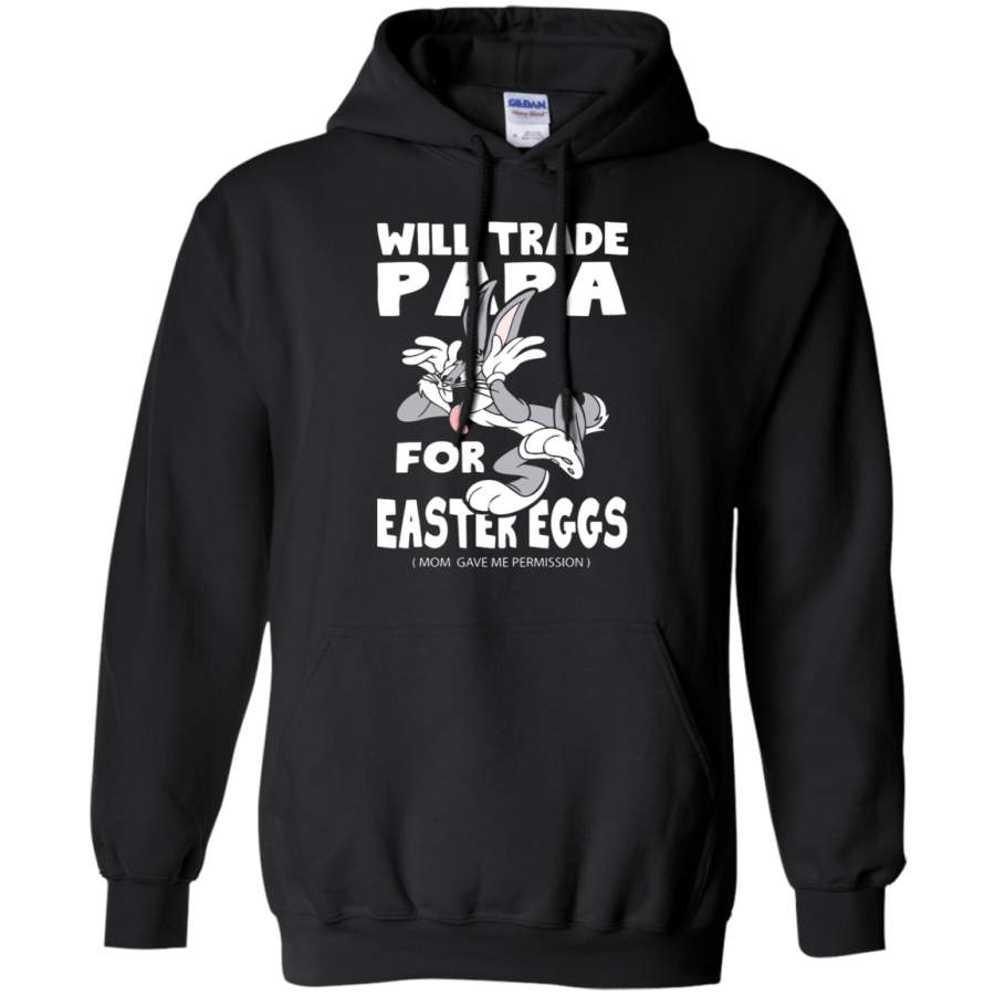 AGR Will Trade Papa For Easter Eggs Funny Bugs Bunny Hoodie