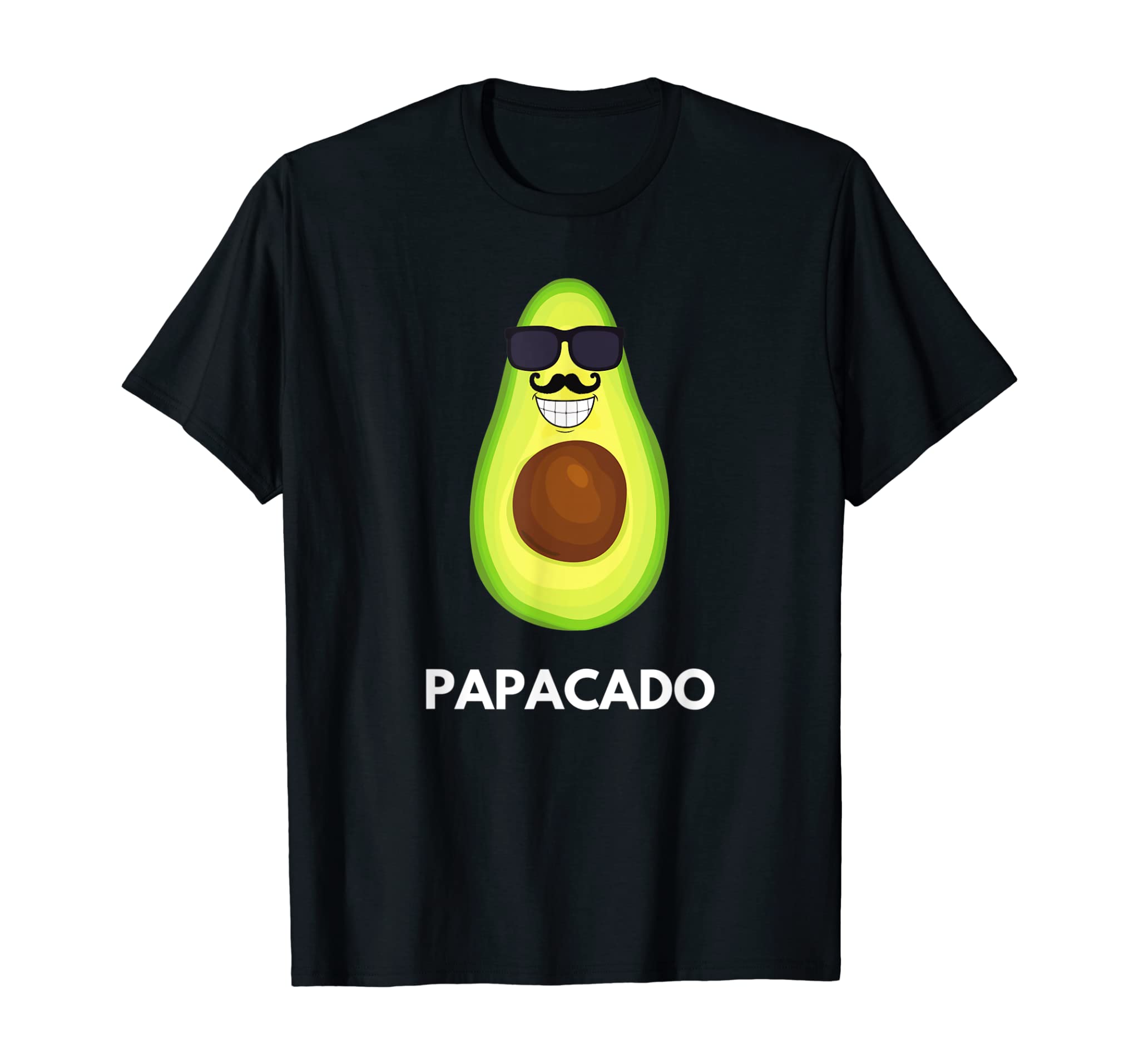 Avocado Funny Papacado Dad & Father T-Shirt