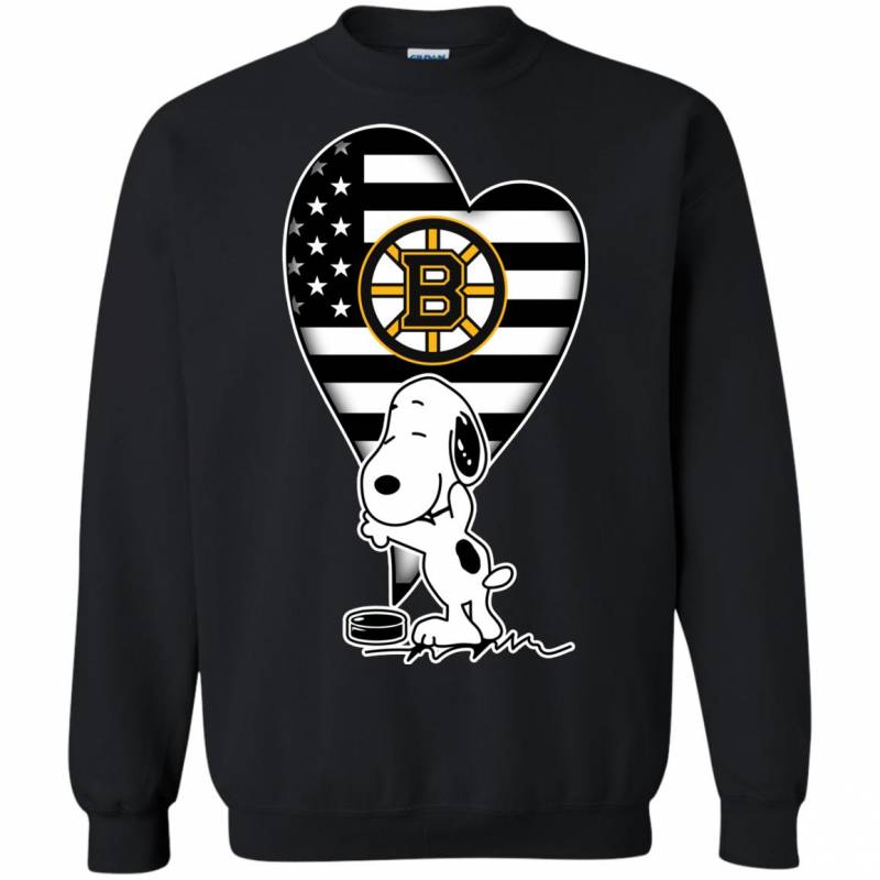 Boston Bruins Snoopy In My Heart Shirts