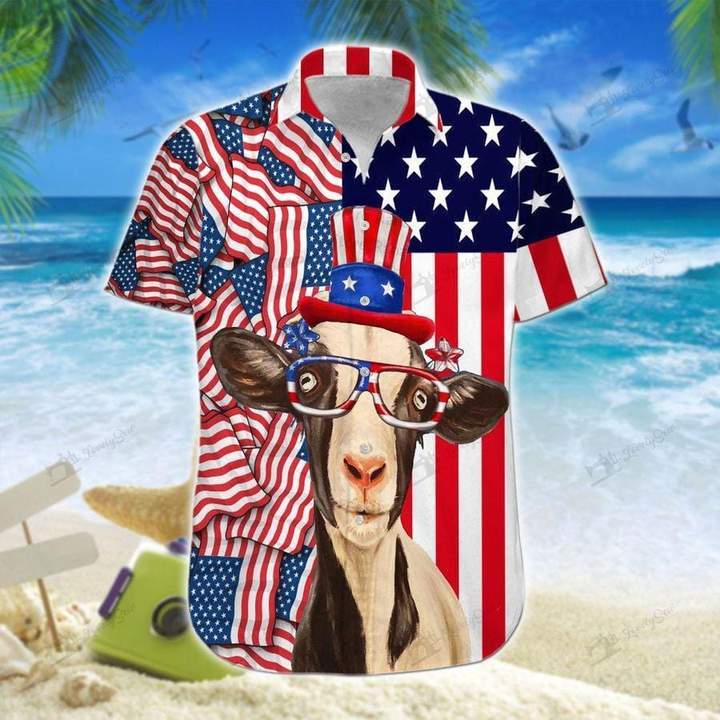 Goat Of July Hawaii Shirt For Men And Women Ha71173