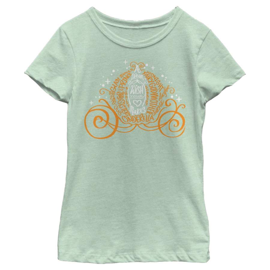 Cinderella Girl’s Magical Pumpkin Carriage  T Shirt