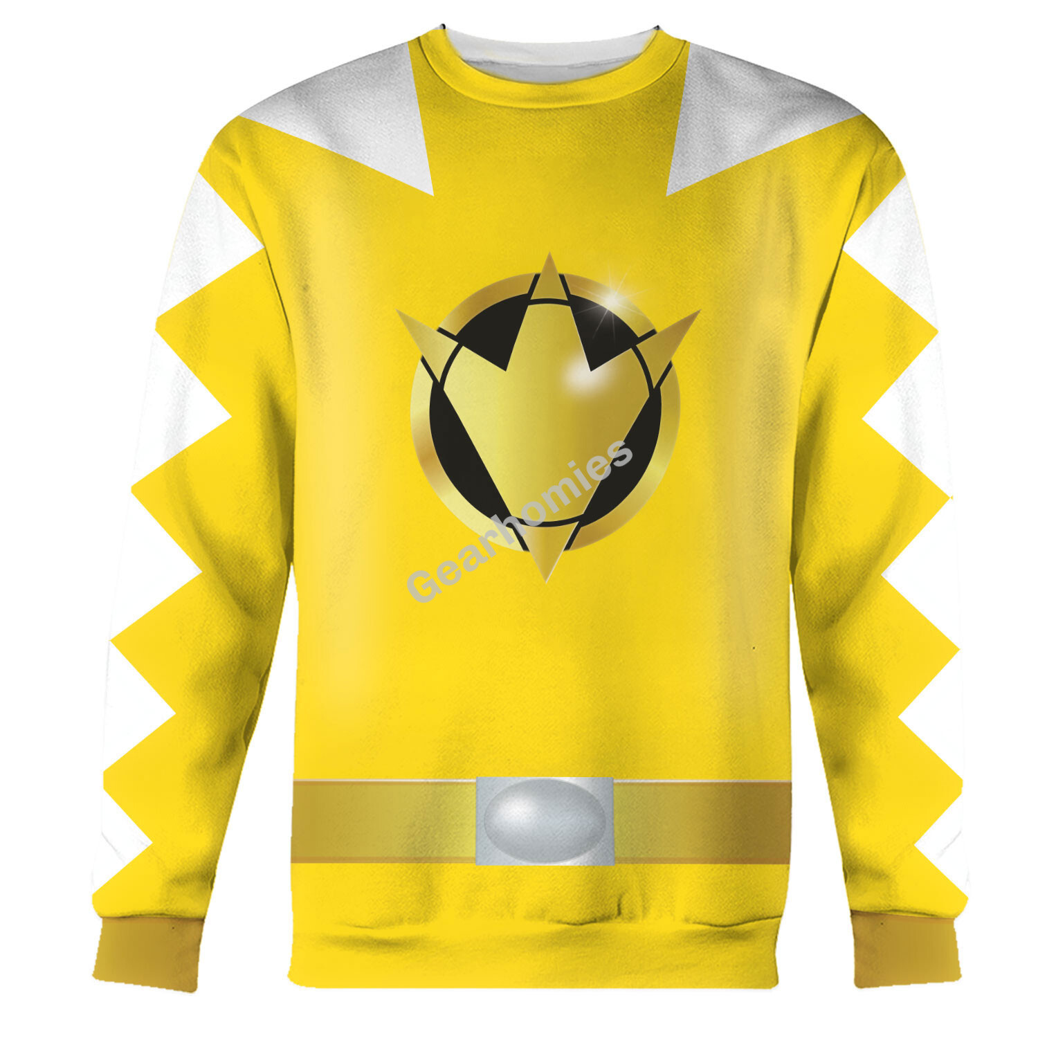 Unisex Tracksuit Hoodies Dino Thunder Yellow Ranger 3d Costumes Fit Fit Apparel